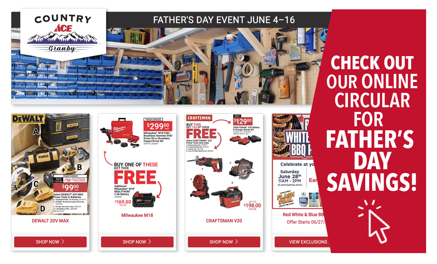Fathers Day Event Circular
